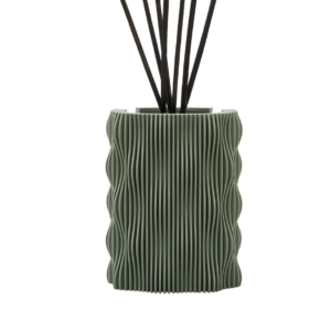 Confezione Regalo diffusore a bastoncino porta ricarica da 200 ml colore verde salvia