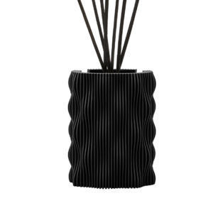 Confezione Regalo diffusore a bastoncino porta ricarica da 200 ml colore nero