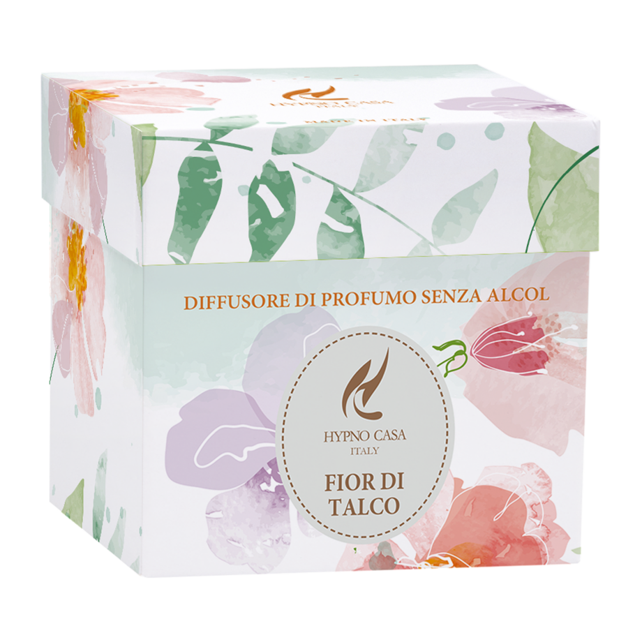 Diffusore con fiore 30 ml senza alcol Fior di Talco - immagine 2