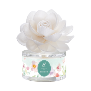 Diffusore con fiore 30 ml senza alcol Fiorita