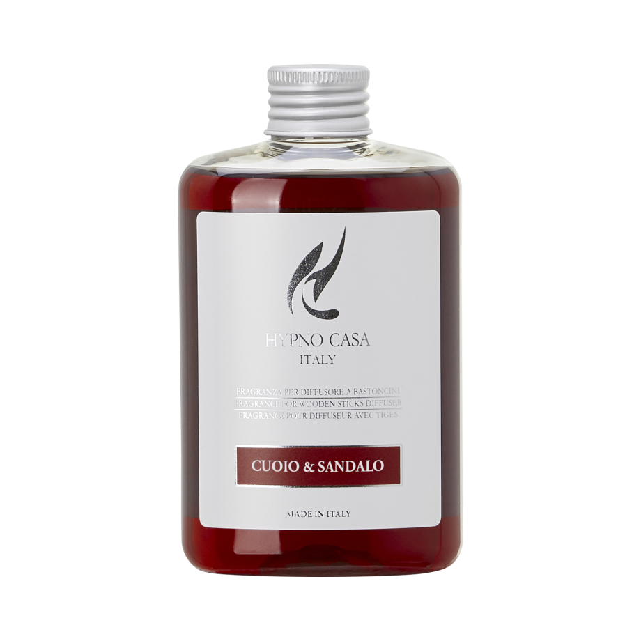Ricariche colorate per diffusori Cuoio e Sandalo